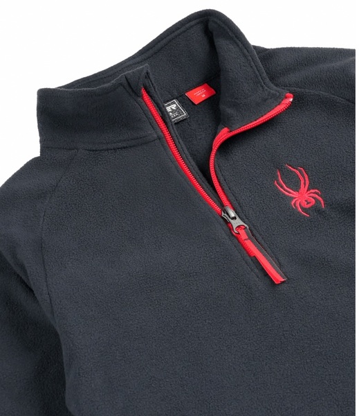 Dětská mikina Spyder Youth Speed Fleece 1/2 Zip Black 38C125310-BLK3 25/26