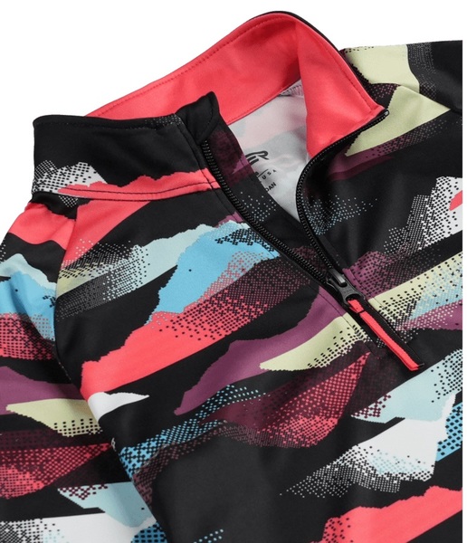 Dětský rolák Spyder Surface 1/2 zip Multi Mountain Print 38R125304-MMP 25/26