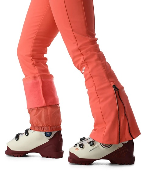 Dámské kalhoty Spyder Strutt Bib Softshell Pants Coral Haze 38SD475302-CRH 25/26