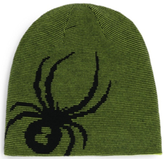Dětská čepice Spyder Reversible Bug Hat Lime 38F555310-LIM 25/26