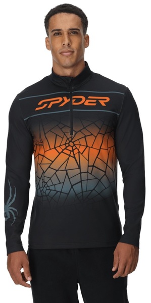 Rolák Spyder Podium 1/2 Zip Black 38A013505-BLK2 25/26