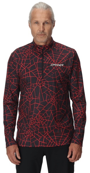 Rolák Spyder Podium 1/2 Zip Spyder Red 38A013505-SPR 25/26