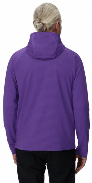 Mikina s kapucí Spyder Gridweb Fleece Hoodie Mens Deep Purple 38A031415-DPP 25/26