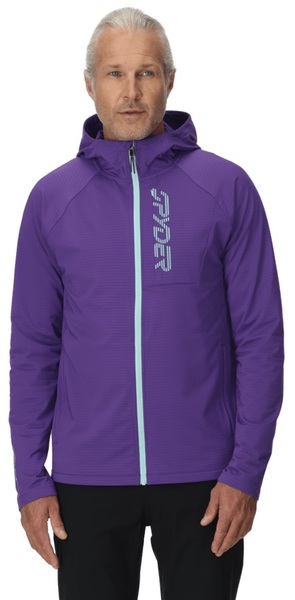 Mikina s kapucí Spyder Gridweb Fleece Hoodie Mens Deep Purple 38A031415-DPP 25/26
