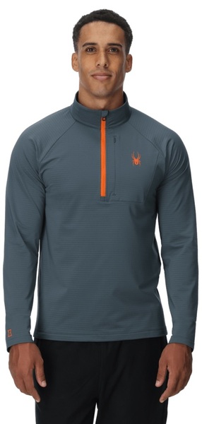 Mikina Spyder Gridweb Fleece 1/2 Zip Slate Blue 38A481411-SLB 25/26
