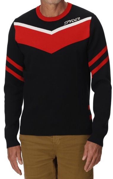 Svetr Spyder Soelden Sweater Black 38A073500-BLK 25/26