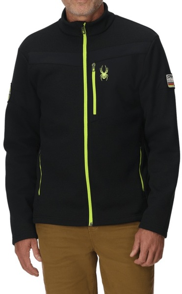 Svetr Spyder Wengen Bandit Jacket Spyder Black Escape 38A483504-BLK1 25/26