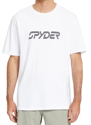 Triko Spyder Wordmark Blanks Short Sleeve Tee White 38A351501-WHT 25/26