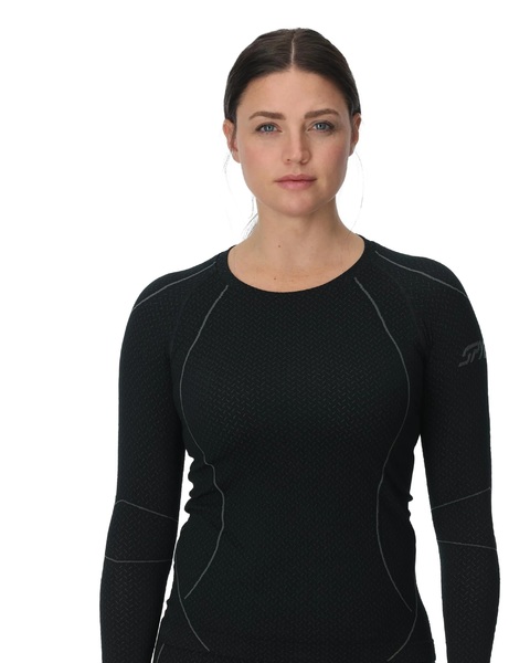 Dámské termo Triko Spyder Momentum Baselayer Top W Black 38B013501-BLK 25/26