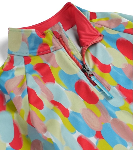 Dětský rolák Spyder Reflect 1/2 zip Coral Haze Sprinkles 38RR125302-CHS 25/26