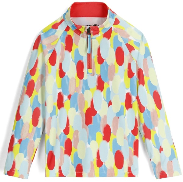 Dětský rolák Spyder Reflect 1/2 zip Coral Haze Sprinkles 38RR125302-CHS 25/26