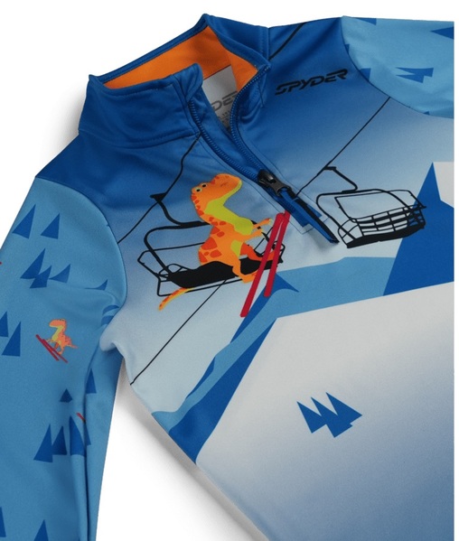 Dětský rolák Spyder International 1/2 zip Cobalt T-Rex 38Y013501-CTT 25/26