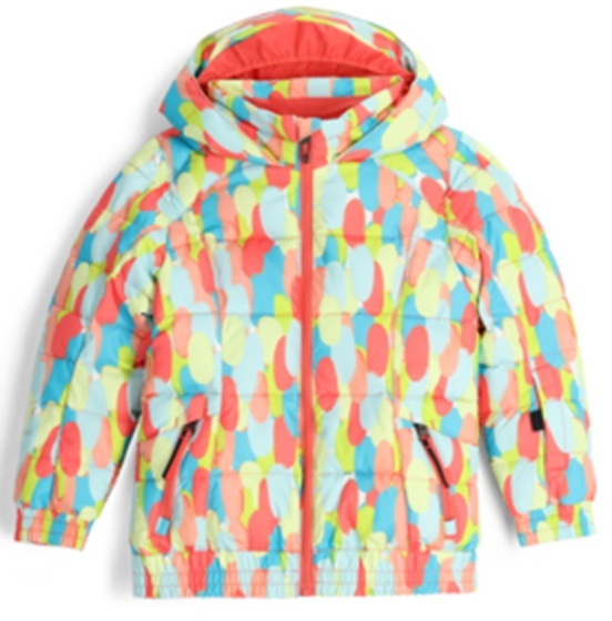 Dětská bunda Spyder Zadie Synthetic Down Jacket Coral Haze Sprinkles 38SJ025420-CHS 25/26