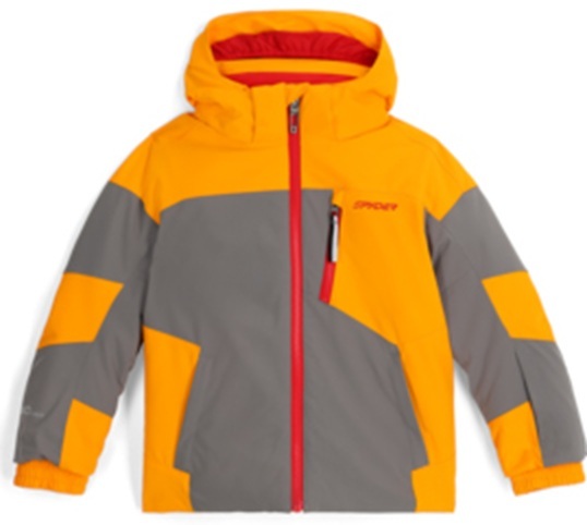 Dětská bunda Spyder Leader Jacket Orange Pop 38SG073501-POP 25/26