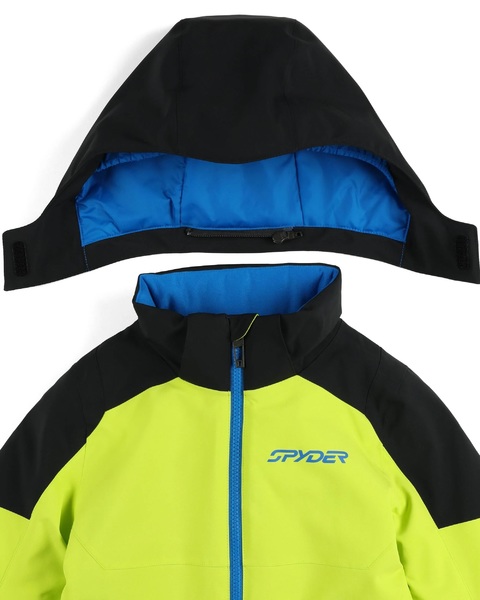 Dětská bunda Spyder Challenger Jacket Lime 38SG075402-LIM 25/26