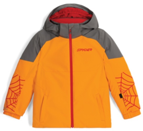 Dětská bunda Spyder Challenger Jacket Orange Pop 38SG075402-POP 25/26