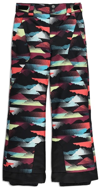 Dětské kalhoty Spyder Olympia Pants Multi Mountain Print 38SJ125410-MMP 25/26