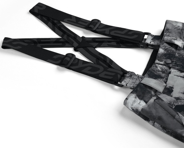 Dětské kalhoty Spyder Propulsion Pants Black Block Camo 38SG125404-BBC 25/26