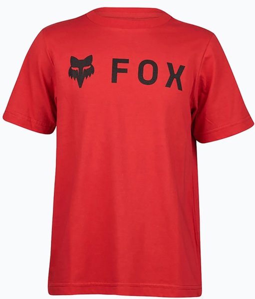 Dětské/Juniorské Triko Fox Youth Absolute Ss Tee Flame Red 31818-122 25/26