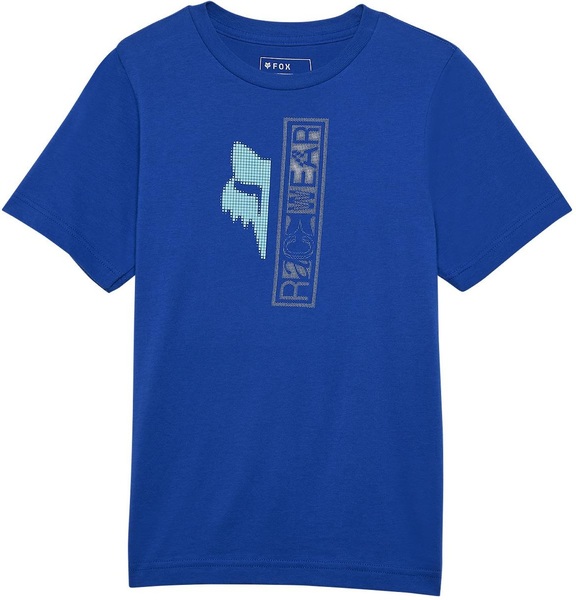Dětské/Juniorské Triko Fox Yth Throttle Ss Tee Blue 32890-002 25/26