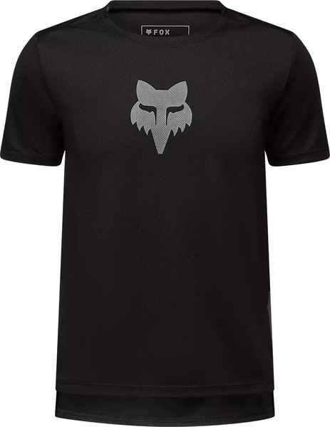 Dětský/Juniorský cyklistický dres FOX Yth Ranger SS Jersey Black 33447-001 25/26