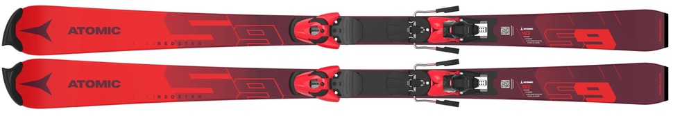 Dětské závodní lyže Atomic Redster S9 FIS J-RP2 + COLT 10 Red/Black