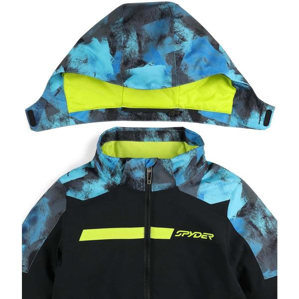 Dětská bunda Spyder Challenger Jacket Black 38SG075401-BLK 25/26