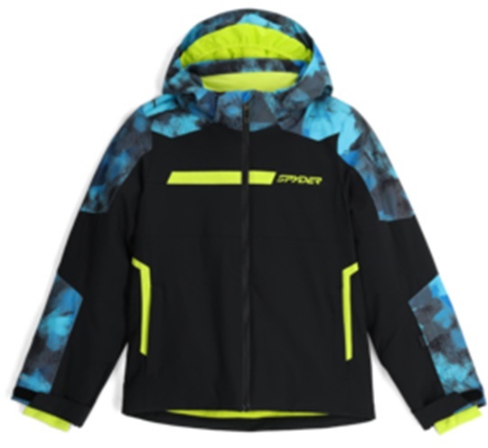 Dětská bunda Spyder Challenger Jacket Black 38SG075401-BLK 25/26