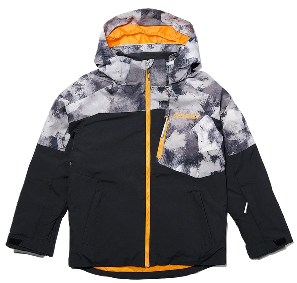 Dětská bunda Spyder Leader Jacket Black 38SG073500-BLK 25/26