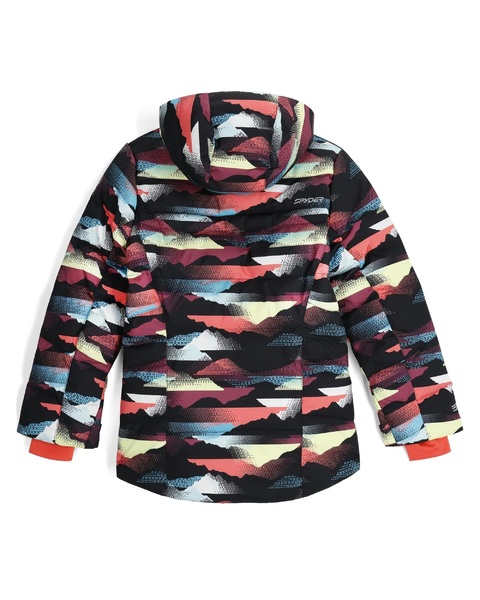 Dětská bunda Spyder Zadie Synthetic Down Jacket Multi Mountain Print 38SJ025401-MMP 25/26