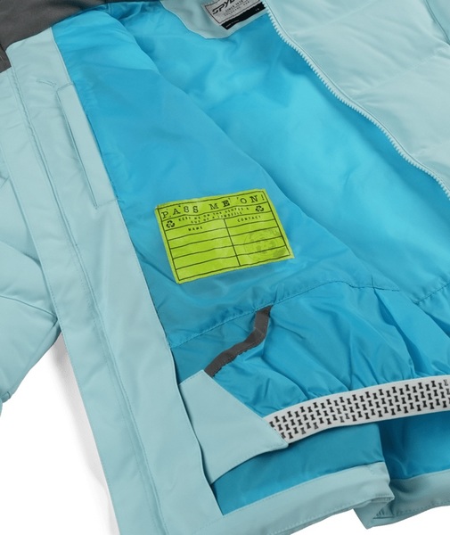 Dětská bunda Spyder Zadie Synthetic Down Jacket Crystal Blue 38SJ025401-CRY 25/26
