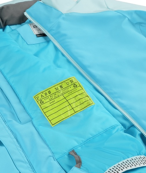 Dětská bunda Spyder Mila Jacket Cyan Blue 38SJ075400-CYB 25/26