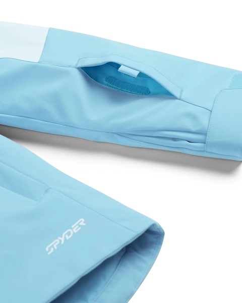 Dětská bunda Spyder Mila Jacket Cyan Blue 38SJ075400-CYB 25/26