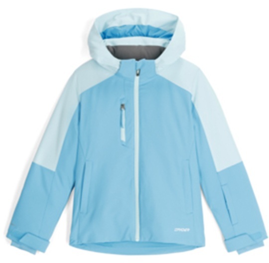 Dětská bunda Spyder Mila Jacket Cyan Blue 38SJ075400-CYB 25/26