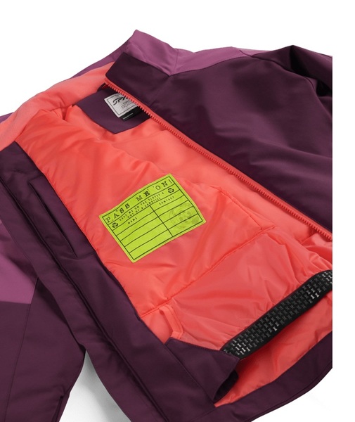 Dětská bunda Spyder Mila Jacket Plum 38SJ075400-PLM 25/26