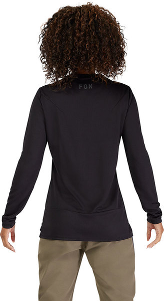 Dámský cyklo dres Fox W Ranger Ls Jersey Fox Head Black 33441-001 25/26