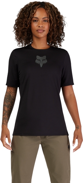 Dámský cyklo dres Fox W Ranger Ss Jersey Fox Head Black 33440-001 25/26