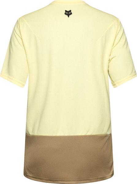 Pánský cyklo dres Fox Ranger Ss Jersey Wordmark Lemonade 33410-375 25/26