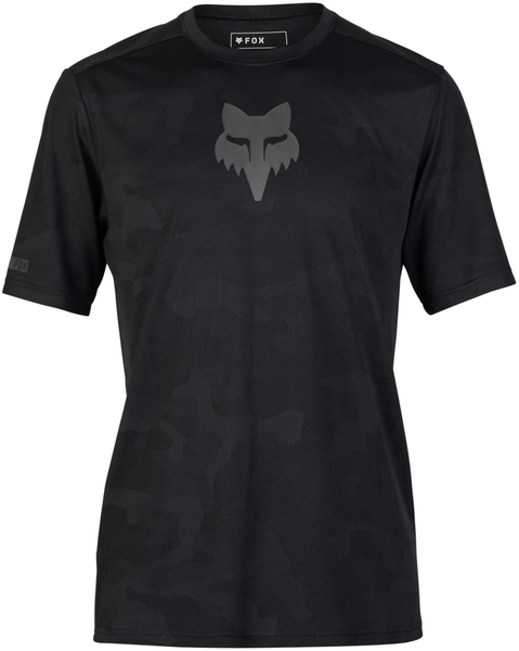 Pánský cyklo dres Fox Ranger Tru Dri Ss Jersey Black 32366-001 25/26