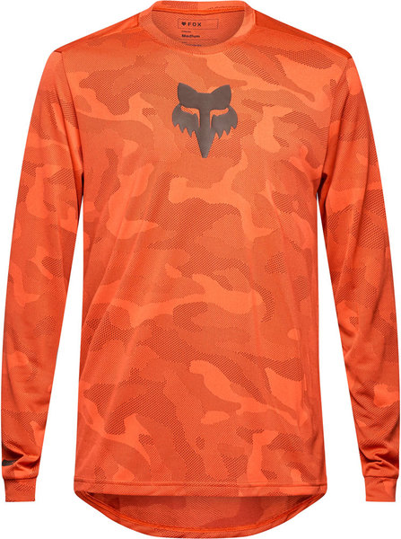 Pánský cyklo dres Fox Ranger Tru Dri Ls Jersey Blood Orange 32365-472 25/26