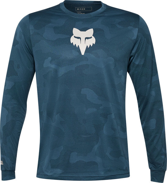 Pánský cyklo dres Fox Ranger Tru Dri Ls Jersey Dark Vintage 32365-564 25/26
