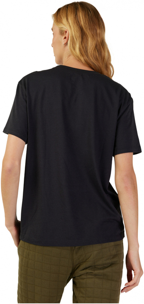 Dámské triko Fox W Fox Head Ss Tee Black/Pink 31850-285 25/26