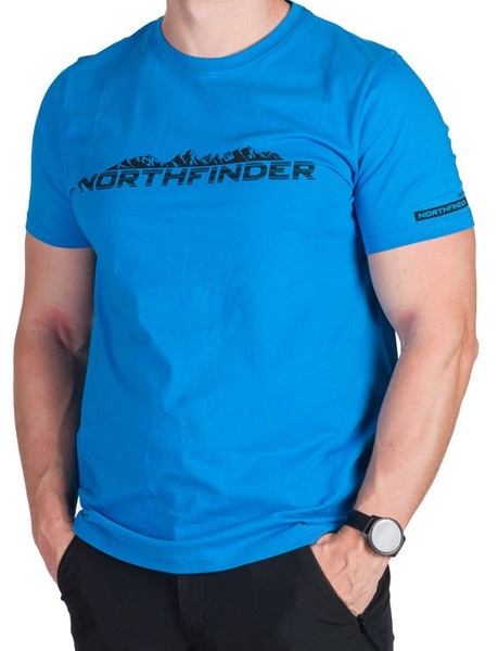 Pánské triko Northfinder Ferdinand TR-5000OR-281 Blue 25/26
