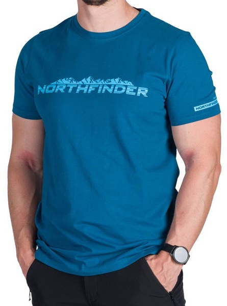 Pánské triko Northfinder Ferdinand TR-5000OR-526 Inkblue 25/26