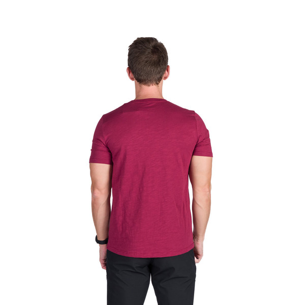 Pánské triko Northfinder Jorg TR-5004OR-307 Dark Red 25/26