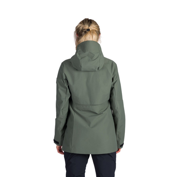 Outdoorový softshellový kabát parka 2L Northfinder Lucinda BU-6290OR-300 Darkgreen 25/26