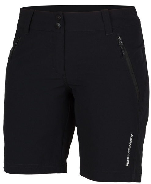Dámské šortky Northfinder Chandra BE-4512OR-269 Black 25/26