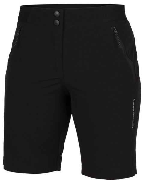 Dámské lehké šortky Northfinder Misti BE-4509OR-269 Black 25/26
