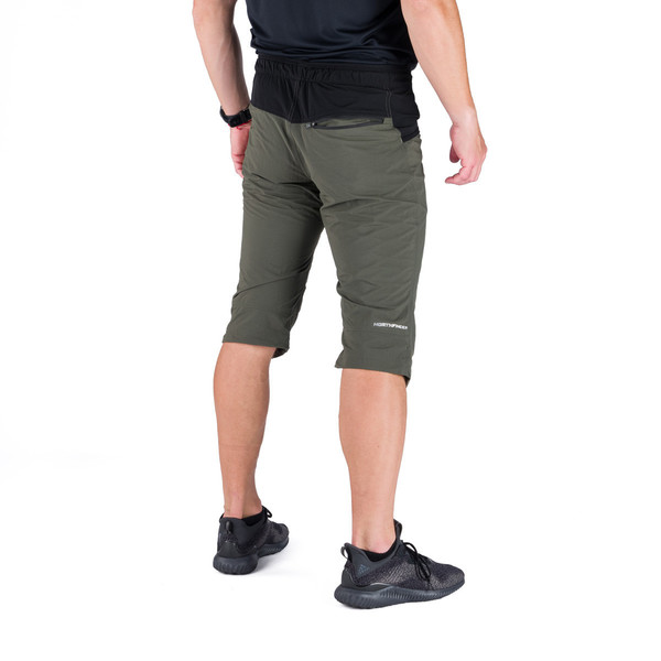 Pánské outdoorové 3/4 šortky Northfinder Artur BE-3511OR-500 Black Dark Green 25/26