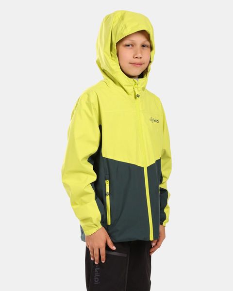 Chlapecká outdoorová bunda Kilpi ORLETI-JB Tmavě Zelená VJ0102KIDGN 25/26